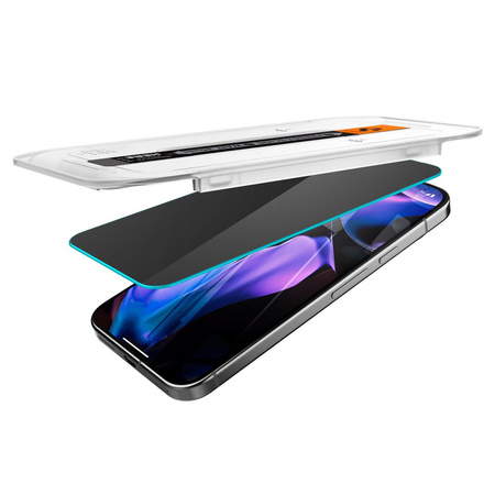 SPIGEN SZKŁO OCHRONNE PRIVACY DO GOOGLE PIXEL 9 PRO 9 2-PACK ANTYFLEKCYJNE