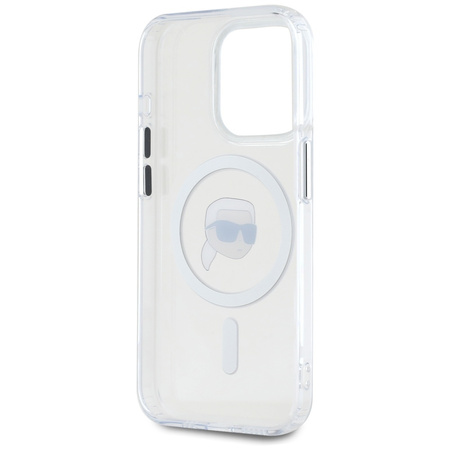 KARL LAGERFELD POKROWIEC MAGNETYCZNY DO IPHONE 15 PRO MAX KARL HEAD METAL
