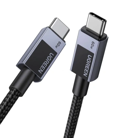 UGREEN KABEL USB-C DO USB-C 60W PD DO TELEFONÓW I MACBOOKÓW 0.5M