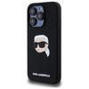 KARL LAGERFELD CASE MAGNETYCZNY DO IPHONE 15 PRO SILIKONOWE KARL HEAD PRINT
