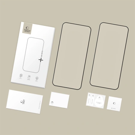 TECH-PROTECT SZKŁO HARTOWANE GLASS FIT+ DO XIAOMI REDMI 15 4G 5G 2-PAK