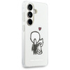 Etui Karl Lagerfeld IML Karl&Choupette   MagSafe do Samsung Galaxy S26 przezroczysty
