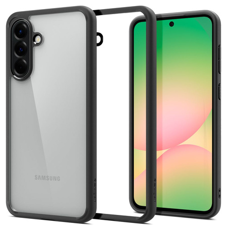 SPIGEN ULTRA HYBRID DO GALAXY A56 5G ETUI Z TECHNIKĄ AIR CUSHION NA KANTACH