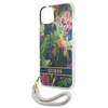 Guess GUHCP13SHFLSB iPhone 13 mini 5,4" niebieski/blue hardcase Flower Strap