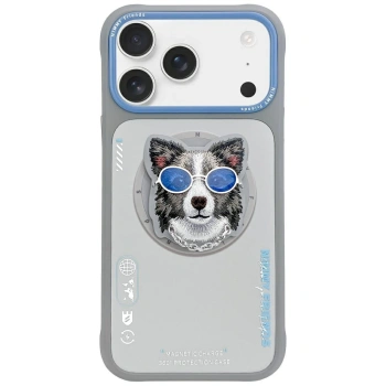 NIMMY ETUI GLASSES COOL DOG MAGSAFE DO IPHONE 17 PRO OCHRONA