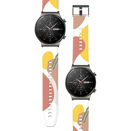 HURTEL STRAP MORO PASEK DO HUAWEI WATCH GT2 PRO SILIKONOWY Z BRANSOLETKĄ