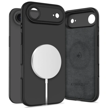 TECH-PROTECT ETUI SILICONE MAGSAFE DO IPHONE 17 AIR OCHRONA Z MAGNETYCZNYM