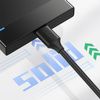 Ugreen kabel przewód USB-A 3.0 - Micro USB-B SuperSpeed 5Gb/s 1m czarny (US130)