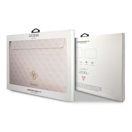 Guess Sleeve GUCS13G4GFPI 13 różowy/pink 4G Big Logo
