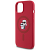 KARL LAGERFELD ETUI SILICONE KARL&CHOUPETTE DO IPHONE 15 DO MAGSAFE