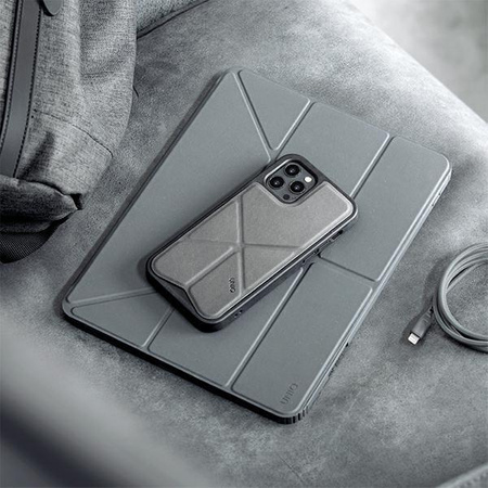 Etui Uniq Moven na iPad Pro 11" (2021/2020) Antimicrobial - szare
