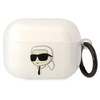 Etui Karl Lagerfeld KLAPHNIKTCT na AirPods Pro - przezroczyste Karl's Head