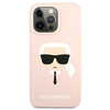 KARL LAGERFELD ETUI HARDCASE DO IPHONE 13 PRO MAX 6.7 SILIKONOWE KARLS HEAD