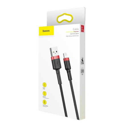 BASEUS KABEL DO LIGHTNING USB DO IPHONE IPAD 05M 24A SZYBKIE ŁADOWANIE