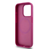 DKNY POKROWIEC DO IPHONE 15 PRO 6.1 SKÓRZANE MONOGRAM LOGO METALOWE DO