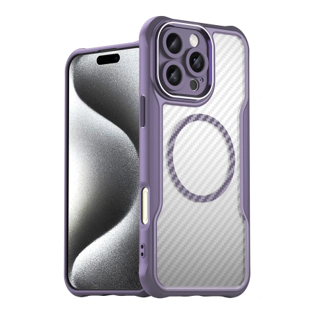 HURTEL ETUI SILIKONOWE DO IPHONE 16 PRO LEADING SERIES Z DO MAGSAFE OCHRONA