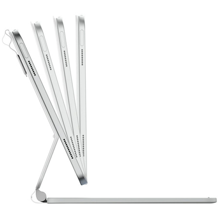 Etui Typecase Edge z klawiaturą do iPad 11" (A16) 2025 / iPad 10.9" 2022 biały