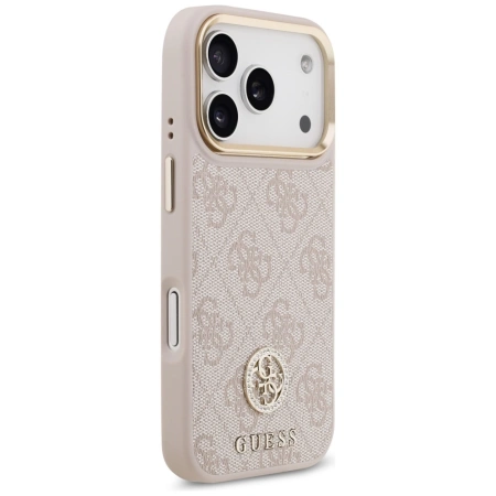 GUESS ETUI 4G STRASS LOGO DO IPHONE 17 PRO MAGSAFE Z LUKSUSOWYM