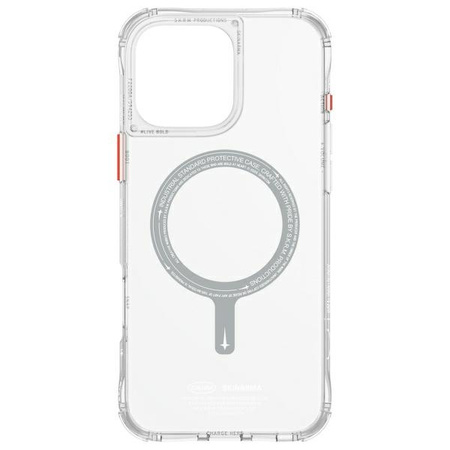 Skinarma etui Saido iPhone 16 Pro Max 6.9 Magnetic Charging przezroczysty/clear
