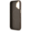 Etui Guess 4G PU Classic Logo MagSafe do iPhone 17 brązowy