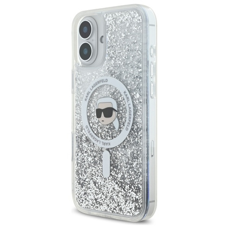 KARL LAGERFELD ETUI HARDCASE DO IPHONE 16 PLUS 6.7 DO MAGSAFE LIQUID
