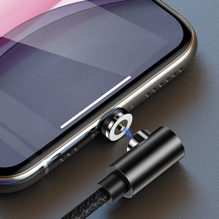 USAMS KABEL DO LIGHTNING 1M MAGNETYCZNY DO IPHONE 12 13 14 1M SJ444USB02