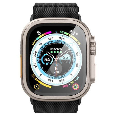 SZKŁO HARTOWANE SPIGEN GLAS.TR SLIM PRO APPLE WATCH ULTRA (49 MM) TITANIUM