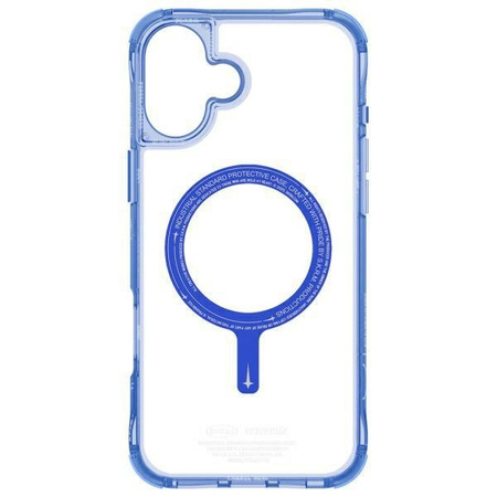Skinarma etui Saido iPhone 16 6.1 Magnetic Charging niebieski/blue