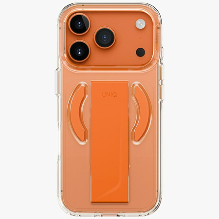 Etui UNIQ Heldro Air do iPhone 17 Pro Magclick Charging pomarańczowy