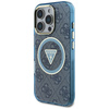 GUESS ETUI DO IPHONE 16 PRO MAX DO MAGSAFE IML METAL GLITTER CIRCLE