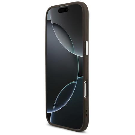 Etui Guess 4G Big 4G Classic Logo do iPhone Air brązowy srebrny