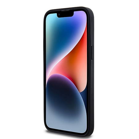 DKNY ETUI HARDCASE DO IPHONE 14 PRO MAX DO MAGSAFE SKÓRZANE LOGO MONOGRAM