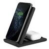 Etui Uniq Ład. indukcyjna Vertex Duo 2in1 15W Fast charge - szare
