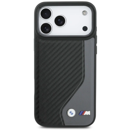 BMW ETUI CASE POKROWIEC DO MAGSAFE IPHONE 17 PRO MAX M CARBON LOGO