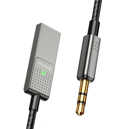 MCDODO TRANSMITER ADAPTER ODBIORNIK AUDIO BLUETOOTH 5.1 AUX DO SAMOCHODU