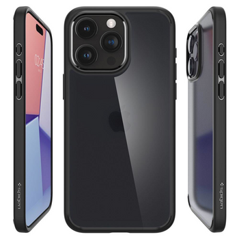SPIGEN ULTRA HYBRID IPHONE 15 PRO FROST BLACK