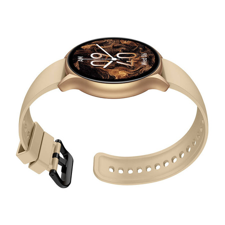 ZEBLAZE SMARTWATCH BTALK 3 PLUS DO ANDROID IOS ZŁOTY Z WODOODPORNOŚCIĄ IP67