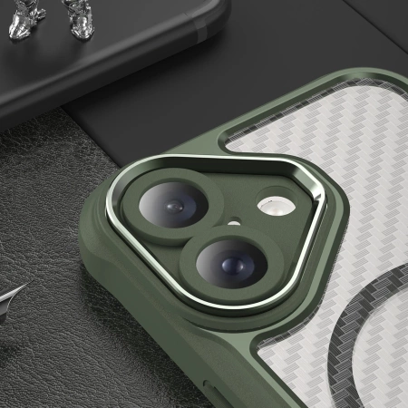 HURTEL POKROWIEC ETUI SILIKONOWE DO IPHONE 16 PLUS DO MAGSAFE OCHRONNE
