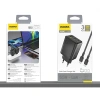 DUDAO ŁADOWARKA SIECIOWA 65W GAŃ DO TELEFONÓW 1 USB-C Z KABLEM