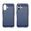 HURTEL ETUI SILIKONOWE CARBON CASE DO IPHONE 16 PLUS OCHRONA EKRANU I