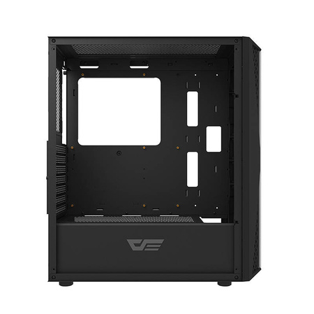 Obudowa komputerowa Darkflash DK352 Plus (czarna) + 4 wentylatory RGB