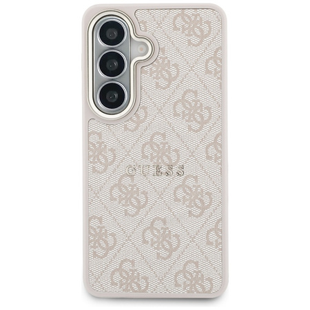 Etui Guess 4G Embossed Ring MagSafe do   Samsung Galaxy S26 Plus różowy