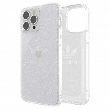 Etui Adidas OR Protective na iPhone 13 Pro Max Clear Case Gliter - przezroczyste 47148