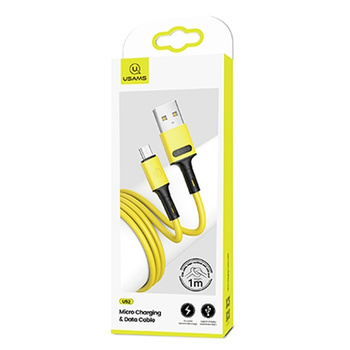 USAMS KABEL MICRO USB DO ŁADOWANIA SZYBKIEGO 1M DO TELEFONÓW SAMSUNG HUAWEI
