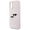KARL LAGERFELD ETUI DO IPHONE 16 6.1 DO MAGSAFE SILIKONOWE Z DOUBLE HEADS
