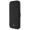 Mercedes MEBKP16X23RWRSK iPhone 16 Pro Max 6.9 czarny/black bookcase MB Waves Leather