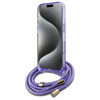 GUESS ETUI CASE HARDCASE DO IPHONE 16 6.1 DO MAGSAFE CROSSBODY CORD SCRIPT