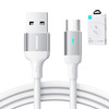 Joyroom kabel USB - micro USB 2.4A do szybkiego ładowania i transferu danych 2 m biały (S-UM018A10)