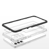 HURTEL ETUI POKROWIEC CLEAR 3IN1 DO SAMSUNG GALAXY A73 ŻELOWY Z RAMKĄ