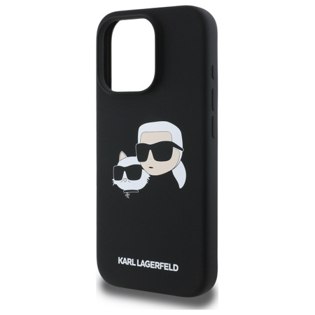 KARL LAGERFELD ETUI HARDCASE SILIKONOWE DO IPHONE 16 PRO 6.3 DO MAGSAFE